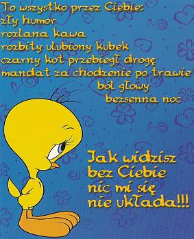 bez Ciebie jest mi...